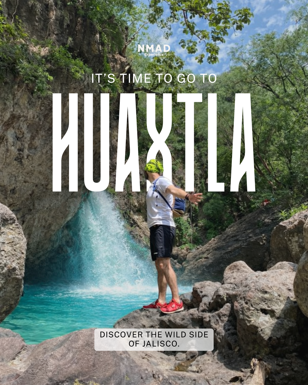 Caminata por el río en Huaxtla